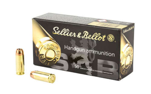 Ammunition Sellier&Bellot Pistol 10mm S&B 10MM 180GR JHP 50/1000 • Model: Pistol